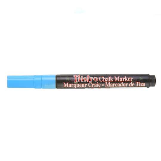 12 Pack: Marvy® Uchida Bistro Fine Point Chalk Marker By Marvy Uchida in Fluorescent Blue | Michaels®